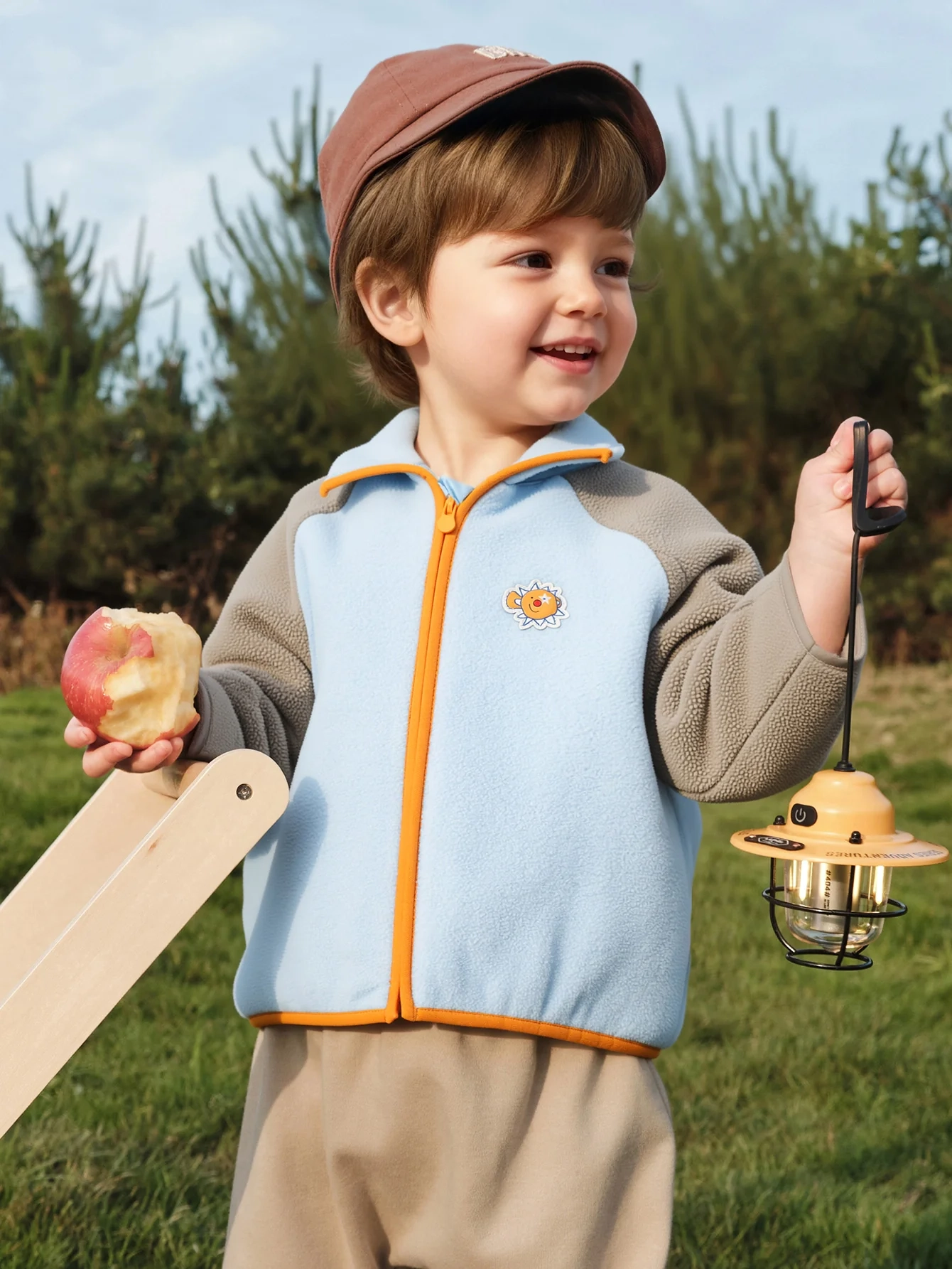 Little Dreamers Raglan Fleece Jacket - Image 6