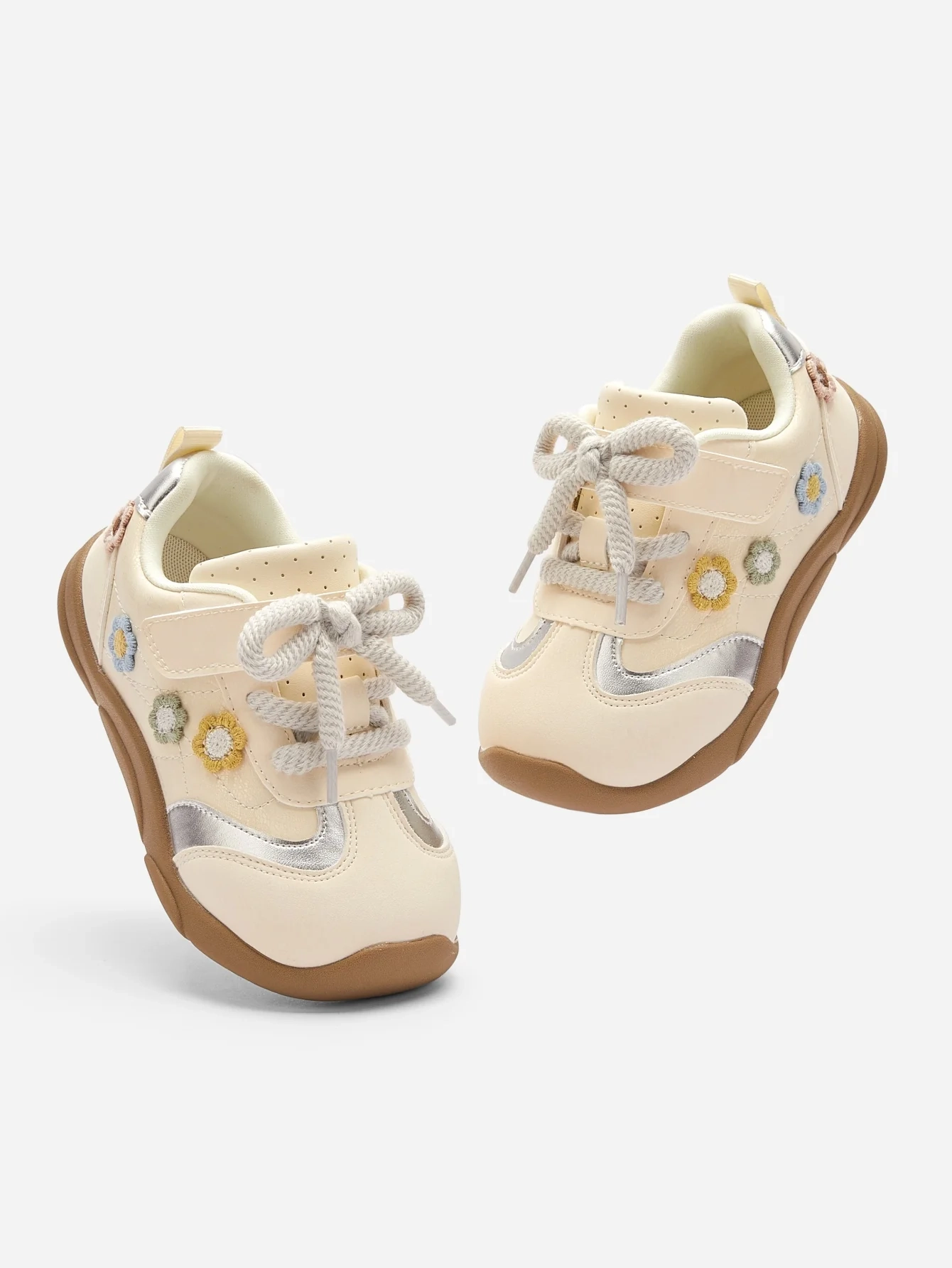 Little Blossom Bow Walker Shoes - Image 6